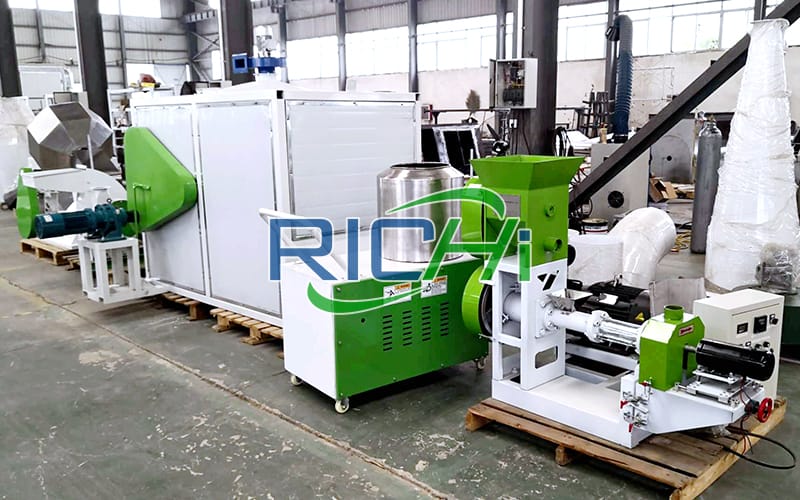 博茨瓦纳100-150kg/h漂浮鱼饲料线