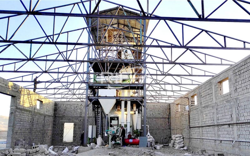 玻利维亚1吨每小时产能交钥匙鱼饲料生产厂项目