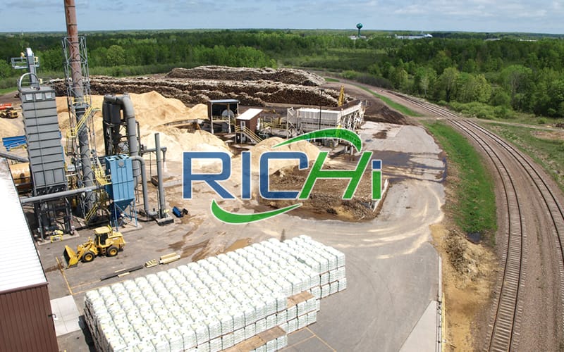 澳大利亚2-2.5吨/小时新型生物质木屑颗粒生产线项目