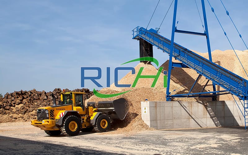 中国易处理1.2吨/小时性能稳定竹木颗粒生产线项目