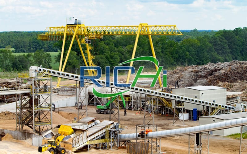 中国8吨/小时生物燃料颗粒最佳设计木颗粒生产厂项目